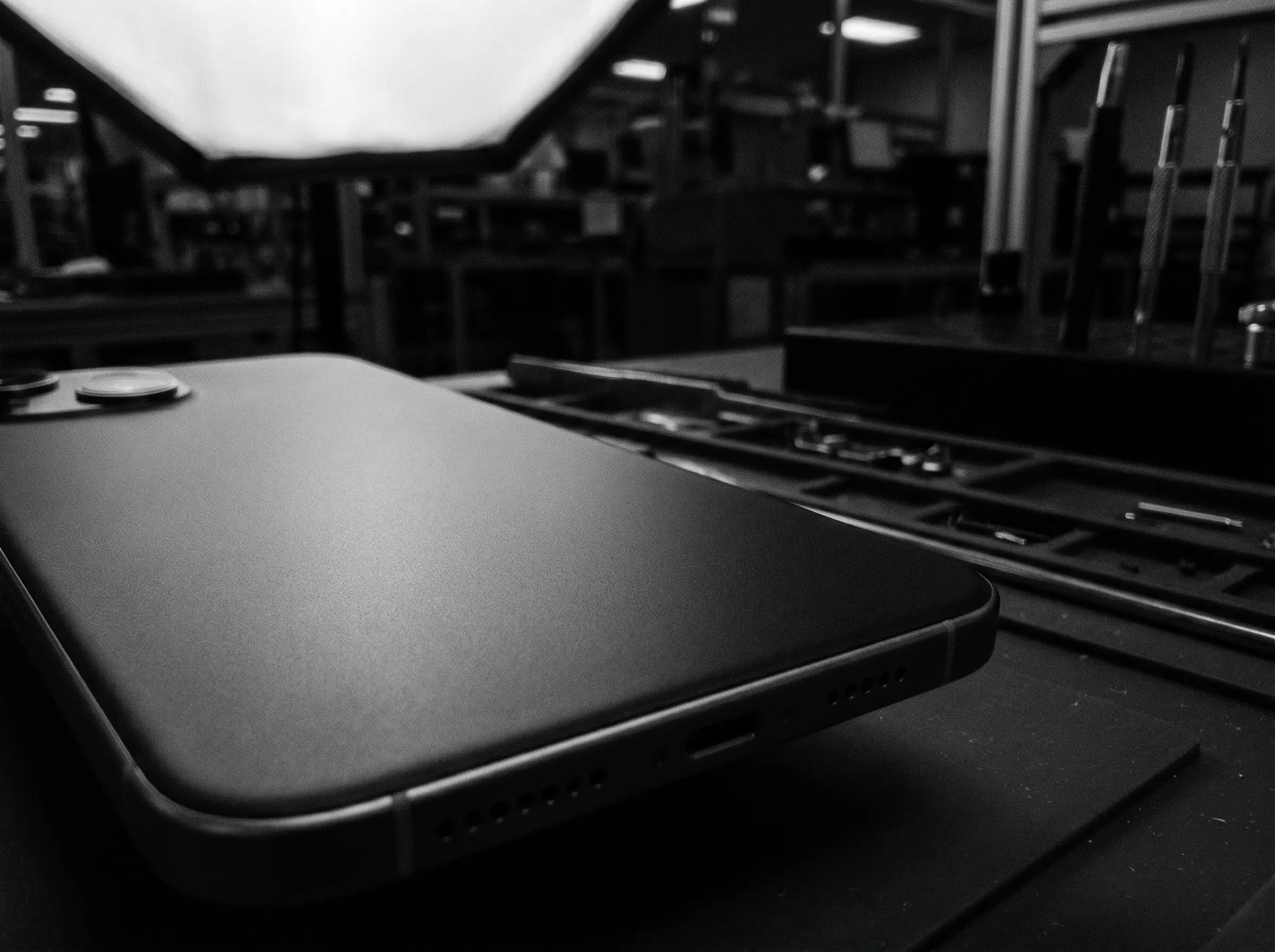 Obsidian finish detail