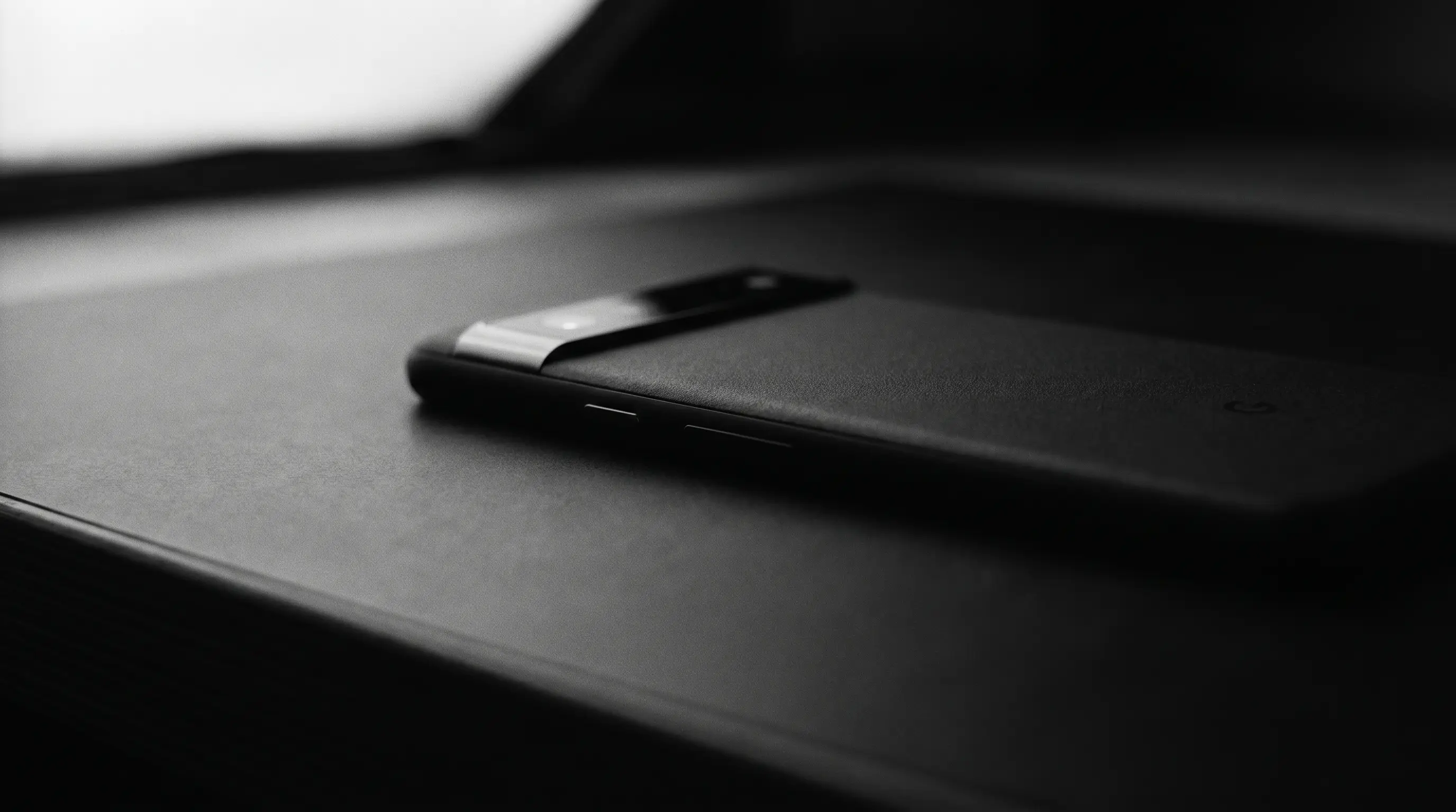A device held quietly in reserve